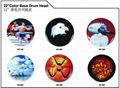 14" Custom Graphic Drum Heads, Colored Drum Heads