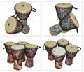 Wholesale Four Flower Type 8/10/12 Inch Fabric Stitching Africa Drums