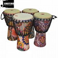 Wholesale Four Flower Type 8/10/12 Inch Fabric Stitching Africa Drums