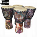 Wholesale Four Flower Type 8/10/12 Inch Fabric Stitching Africa Drums
