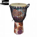Wholesale Four Flower Type 8/10/12 Inch Fabric Stitching Africa Drums