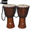 8"/10"/12" Plain Wood Splicing African Drums