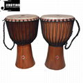 8"/10"/12" Plain Wood Splicing African Drums