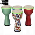8 Inch ABS Drum Body Polyester Drum Skin African Drums