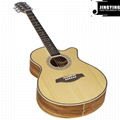 40 Inch Zebrano Material Acoustic Guitars