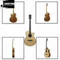 40 Inch Zebrano Material Acoustic Guitars