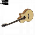 40 Inch Zebrano Material Acoustic Guitars