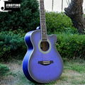 Wholesale 40 Inch Five Color Lack of Angle Acoustic Guitars