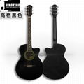 Wholesale 40 Inch Five Color Lack of Angle Acoustic Guitars