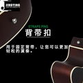 Wholesale 40 Inch Five Color Lack of Angle Acoustic Guitars