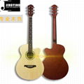 Wholesale 40 Inch Five Color Lack of Angle Acoustic Guitars