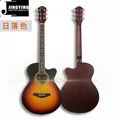 Wholesale 40 Inch Five Color Lack of Angle Acoustic Guitars