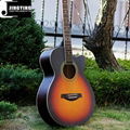 Wholesale 40 Inch Five Color Lack of Angle Acoustic Guitars