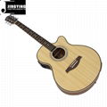 40 Inch Acoustic Guitars with 5 Band LCD EQ