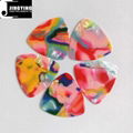 Wholesale Assorted Colours Triangular Style Celluloid Guitar Picks