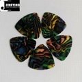 Wholesale Assorted Colours Triangular Style Celluloid Guitar Picks