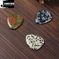 Wholesale China Made Natural Colored Gemstone Series Gift Guitar/Ukulele Picks