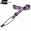 1.0M Length 1.2mm Thick Thermal Transfer Ribbon Ukulele Neck Straps