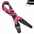 150X5CM Thermal Transfer UK&USA Flag and Hero Electric Bass Guitar Straps