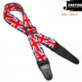 150X5CM Thermal Transfer UK&USA Flag and Hero Electric Bass Guitar Straps