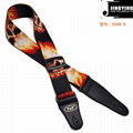 150X5CM Thermal Transfer All Kinds of Skulls Bass Electric Guitar Straps