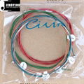 Phosphor Bronze Material The Round Wound Colorful Acoustic Guitar Strings