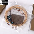 High-carbon Steel String and 90/10 Brass Wound String Acoustic Guitar Strings