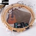 High-carbon Steel String and 90/10 Brass Wound String Acoustic Guitar Strings