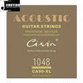 High-carbon Steel String and 90/10 Brass Wound String Acoustic Guitar Strings