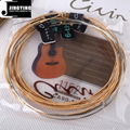 High-carbon Steel String and 90/10 Brass Wound String Acoustic Guitar Strings