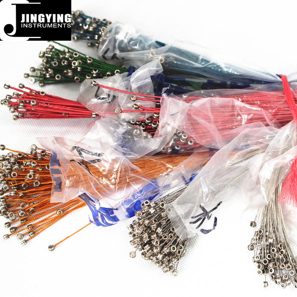 Wholesale Steel Material Colorful Loose Acoustic Guitar Strings KMS