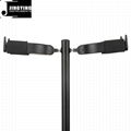 Wholesale Folding Vertical Two Heads Gravity Self-locking Guitar Stands
