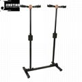 Wholesale Folding Vertical Four Heads Gravity Self-locking Guitar Stands
