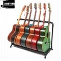 Wholesale Multi-head(3/5/7/9 Heads)Acoustic&Classic&Electric Guitar Display Rack