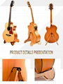 Wholesale A Type Folding Bamboo Guitar&Ukulele Stands