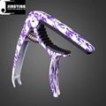 Wholesale High Grade Camouflage Color&Blue and White Porcelain Color Guitar Capo