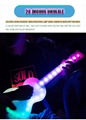 2020 Jingying Music New Design 23 Inches Luminous Ukulele,Travel Use Ukulele