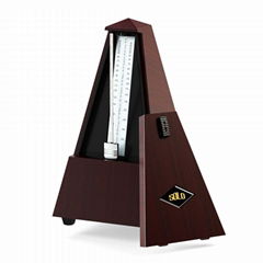 ABS Material Wood Color Mechanical Metronome for Guitar,Violin,Piano and Wind