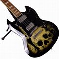 2020 Jingying Music SG Type Camouflage or Skulls Pattern Electric Guitars
