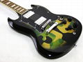 2020 Jingying Music SG Type Camouflage or Skulls Pattern Electric Guitars