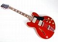 2020 Jingying Music High Quality Flamed Maple Jazz Electric Guitars