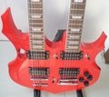 2020 Jingying Music Double Neck Style Electric Guitar and Bass Guitar