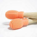 New Product Drum Stick Silicone Head Cover Protect Drum Practise Mute Set