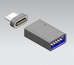 USBC magnetic adaptor L-Shape