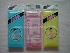 SALUX japanese exfoliating body wash cloth