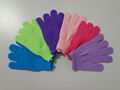 nylon bath gloves 3