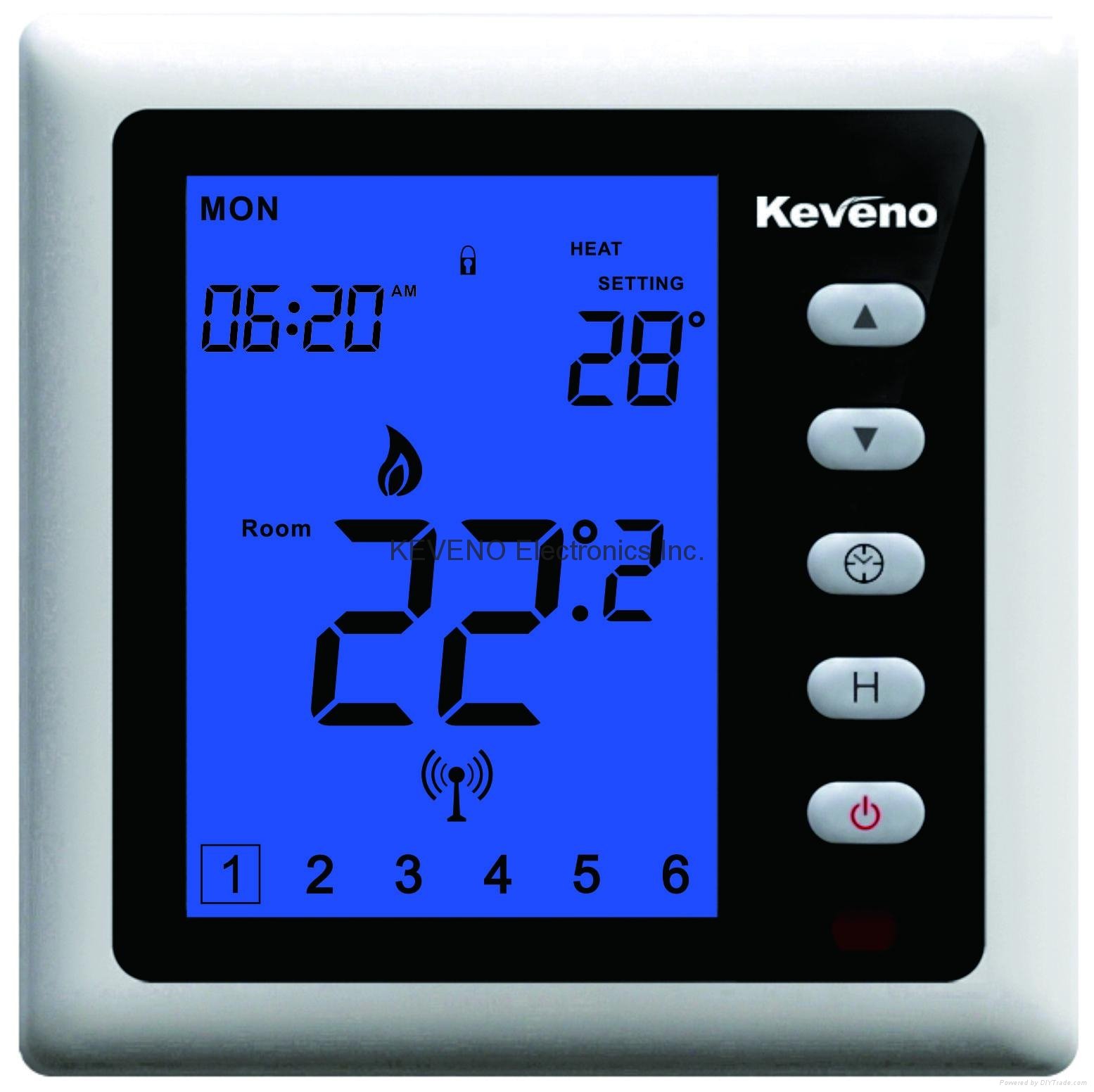 T302EB-N Manual/Programmable UFH Thermostat with Built-in Modbus Protocol 