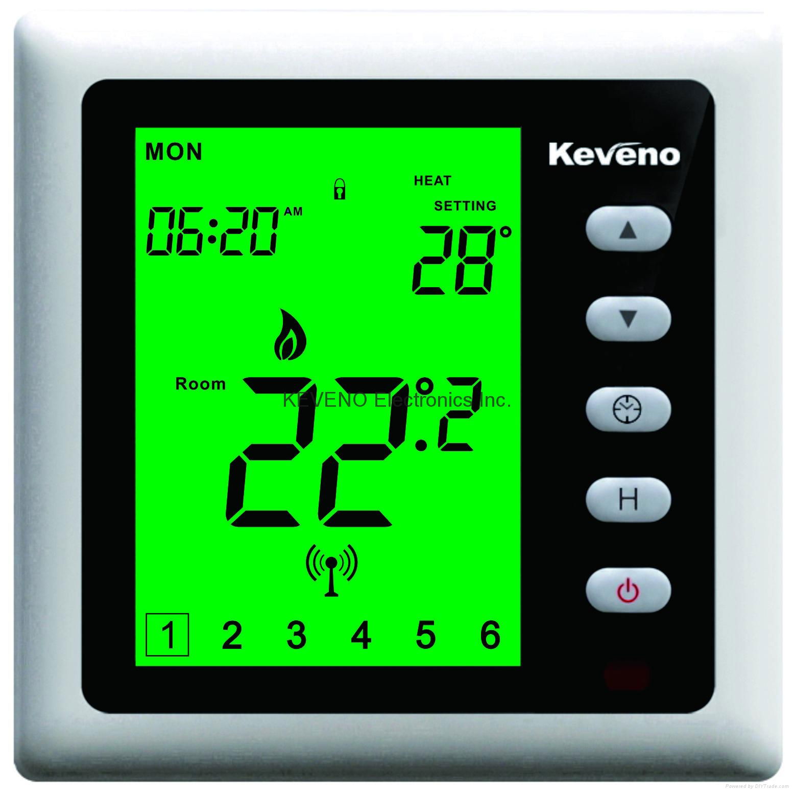T302EB-N Manual/Programmable UFH Thermostat with Built-in Modbus Protocol  2