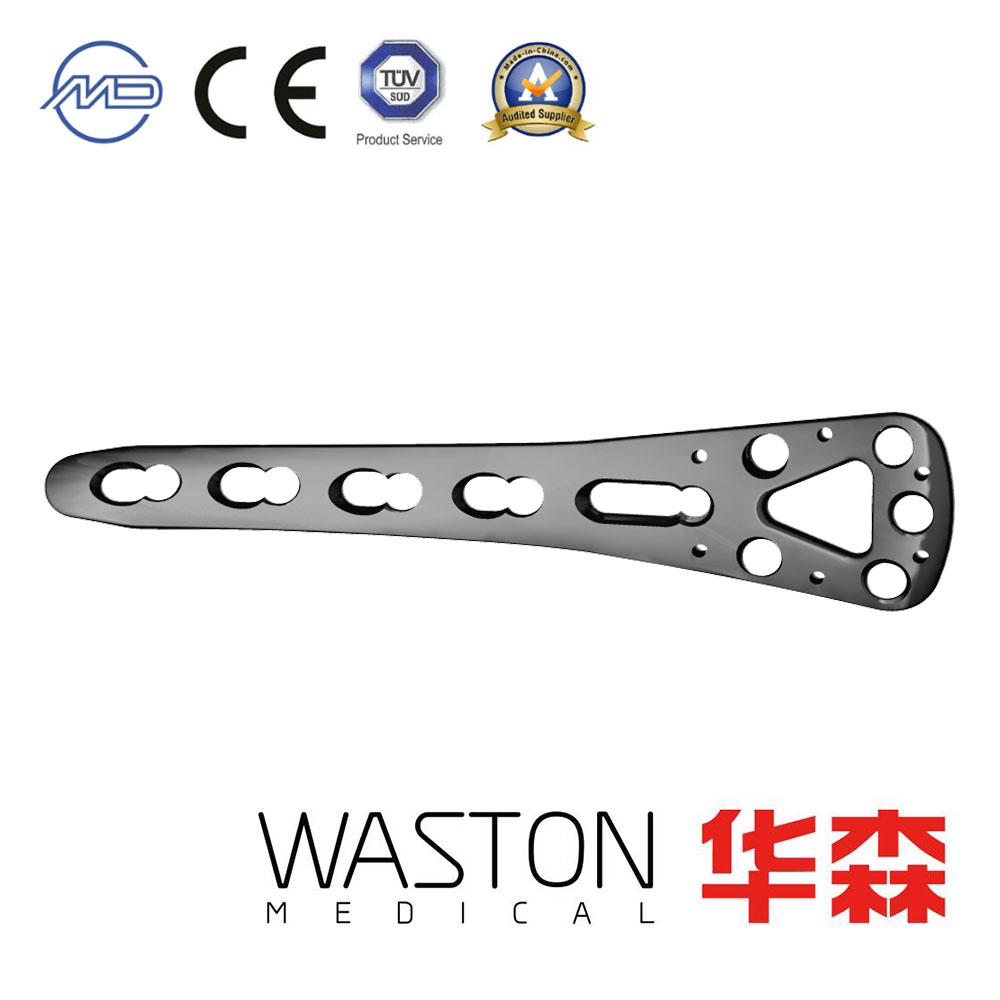 TS Distal lateral Tibial Locking Plate--Orthopedic implants, Pure titanium, LOC 1