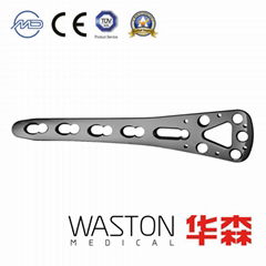 TS Distal lateral Tibial Locking Plate--Orthopedic implants, Pure titanium, LOC